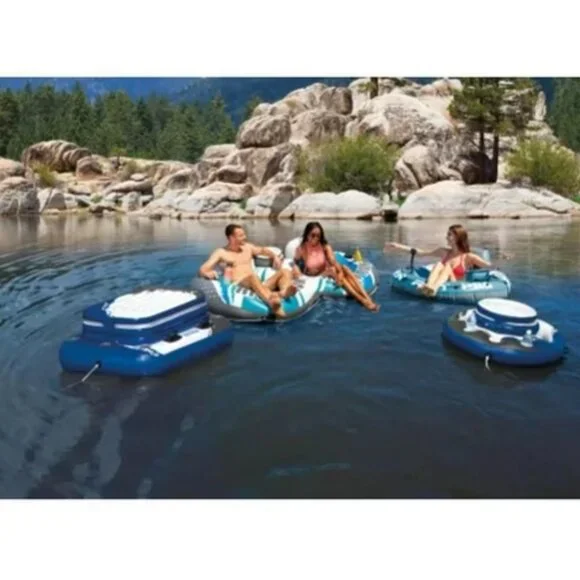 Intex River Run 1 Pro, Single Rider Inflatable Water Raft with Cup Holder - Picture 3 of 3